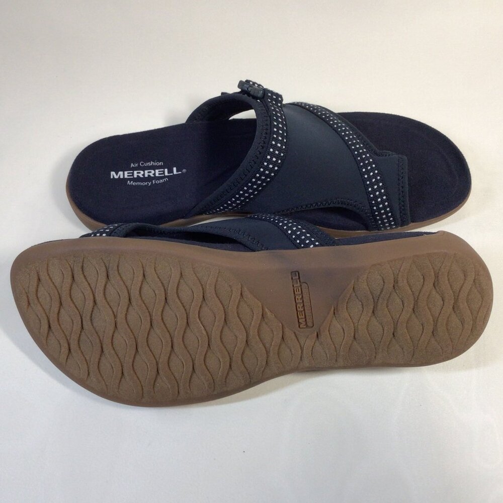 Merrell Sandals Slide Navy Size 8 - New - Picture 6 of 8